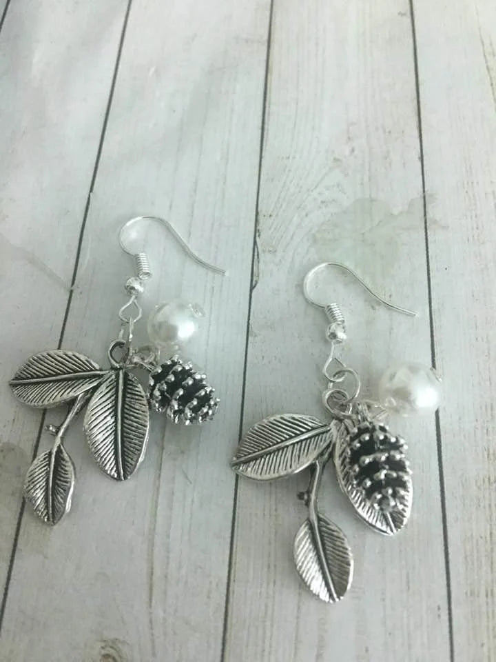 Pinecone Earrings