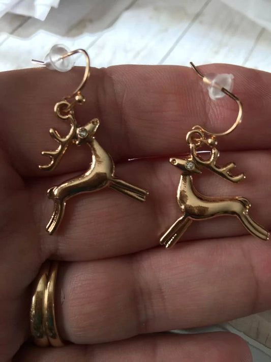 Reindeer Earrings