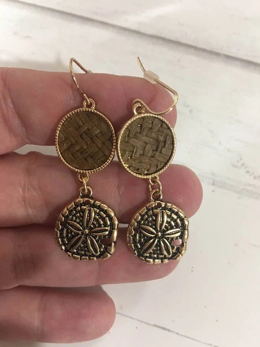 Sand Dollar Earrings