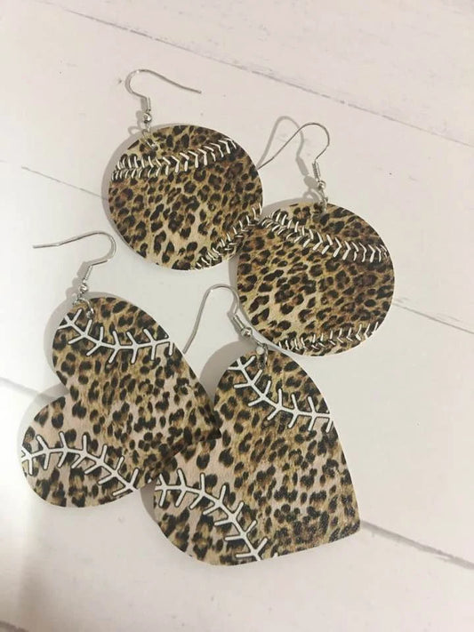 Baseball Earrings