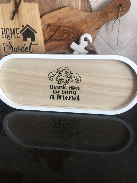Decorative Wood Tray