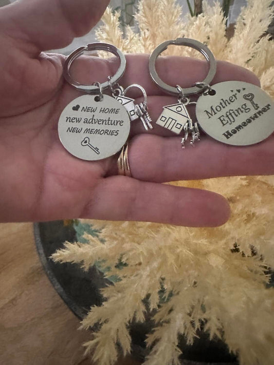 New Home Owner Keychains