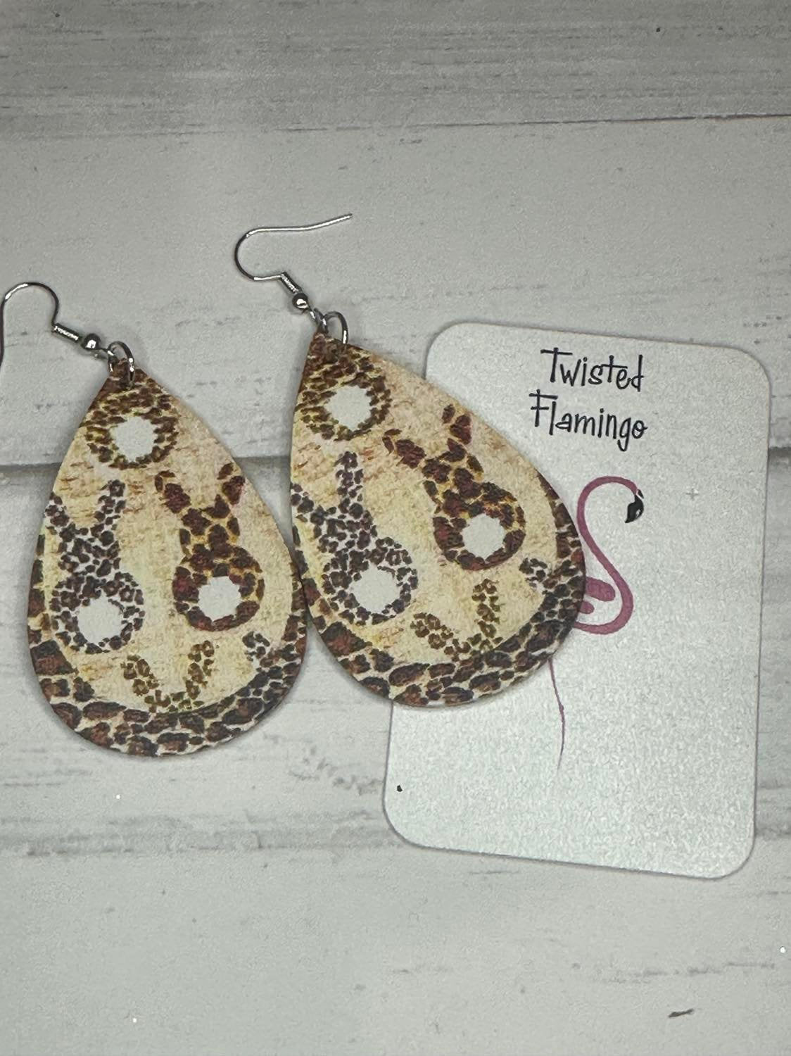 Bunny Teardrop Earrings