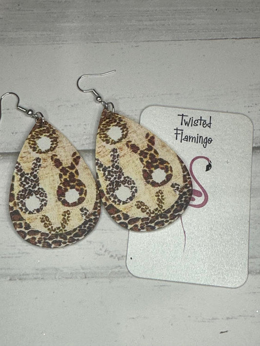 Bunny Teardrop Earrings