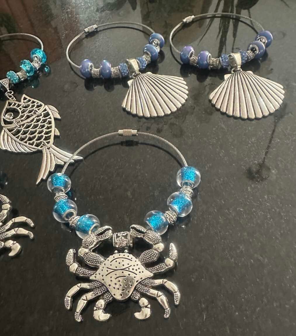 Large Coastal Car Charms