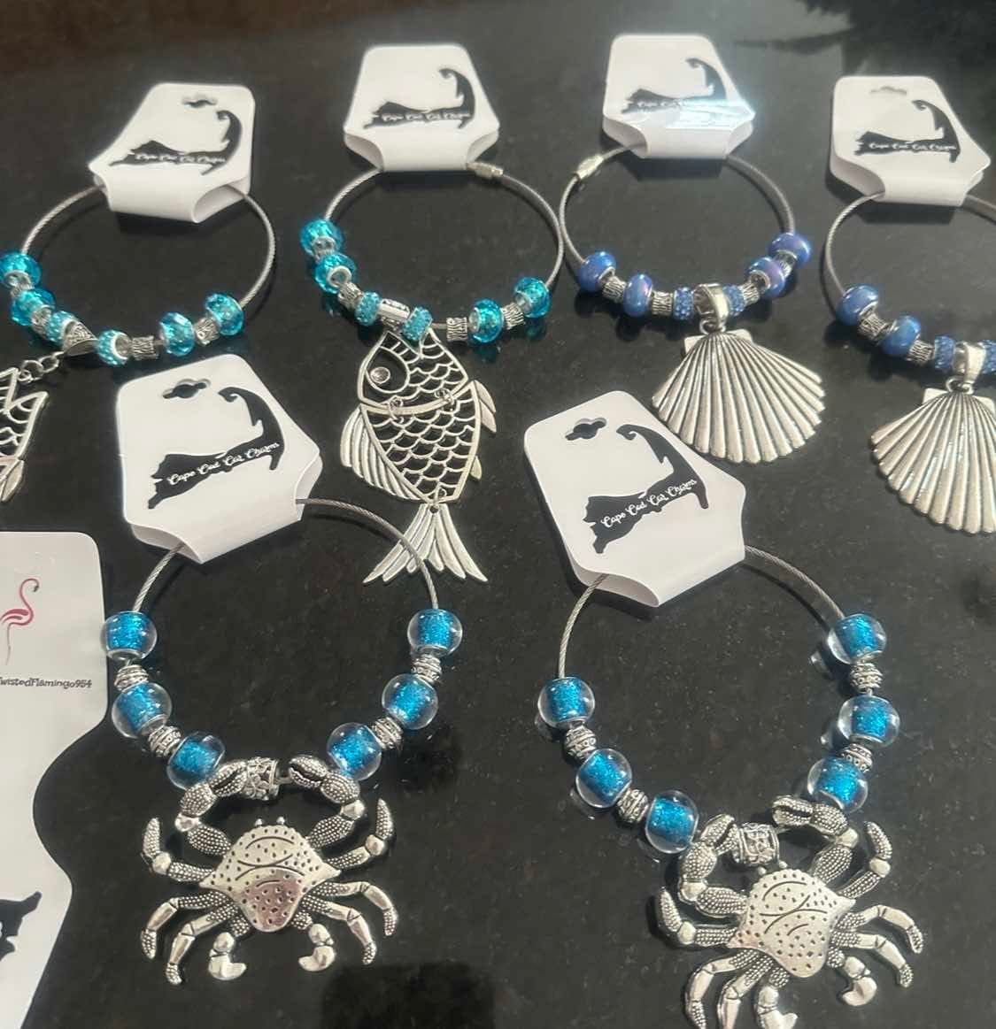 Large Coastal Car Charms