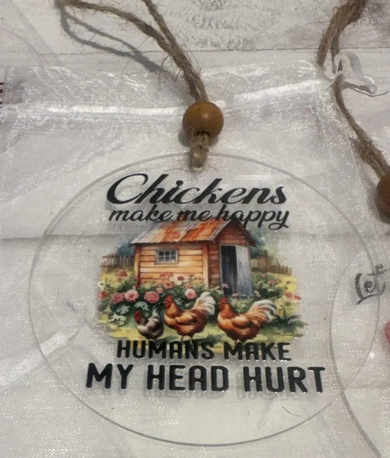 Chicken Ornaments