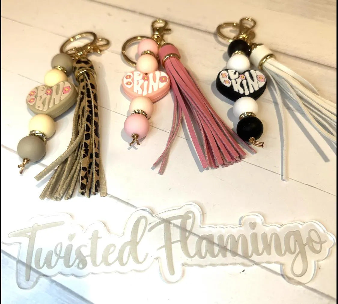 Be Kind Keychain Clips