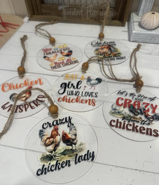 Chicken Ornaments