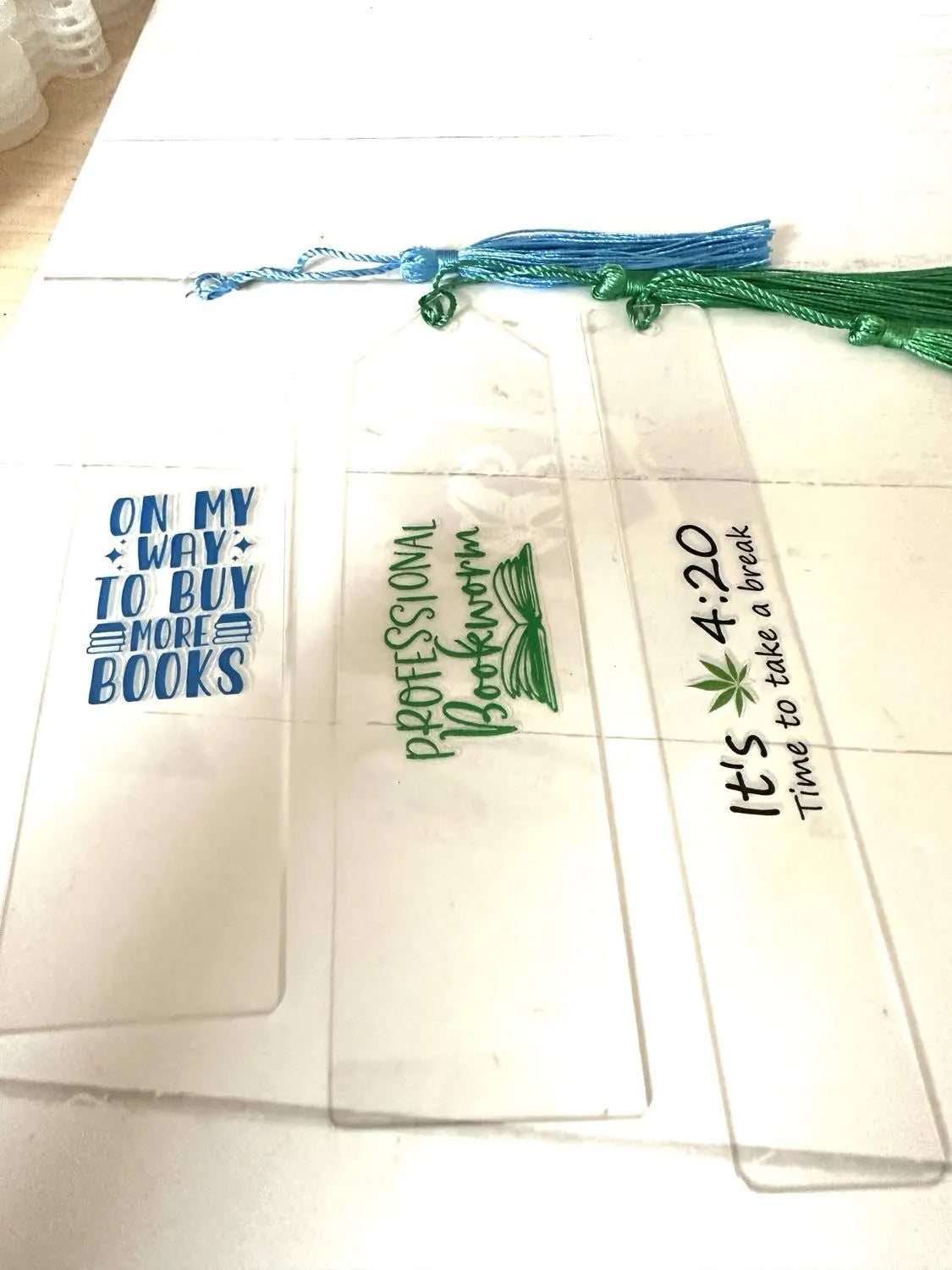 Acrylic Bookmarks