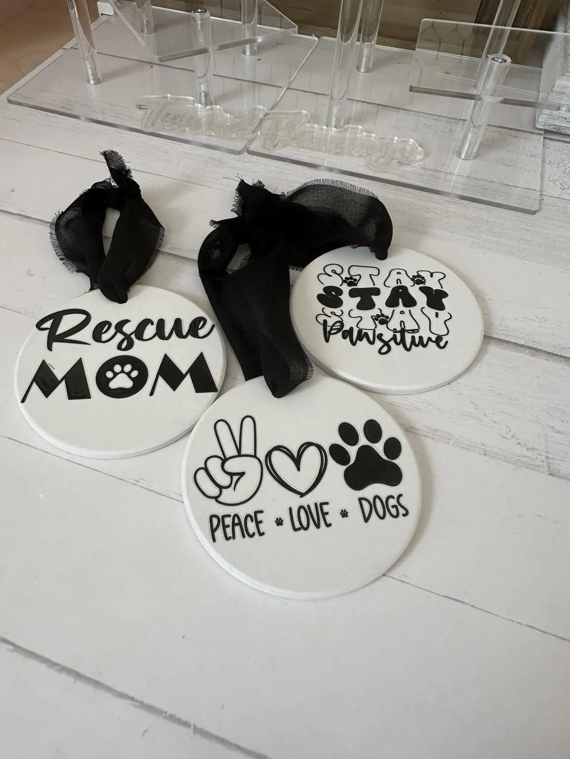 Paw Themed Ornaments