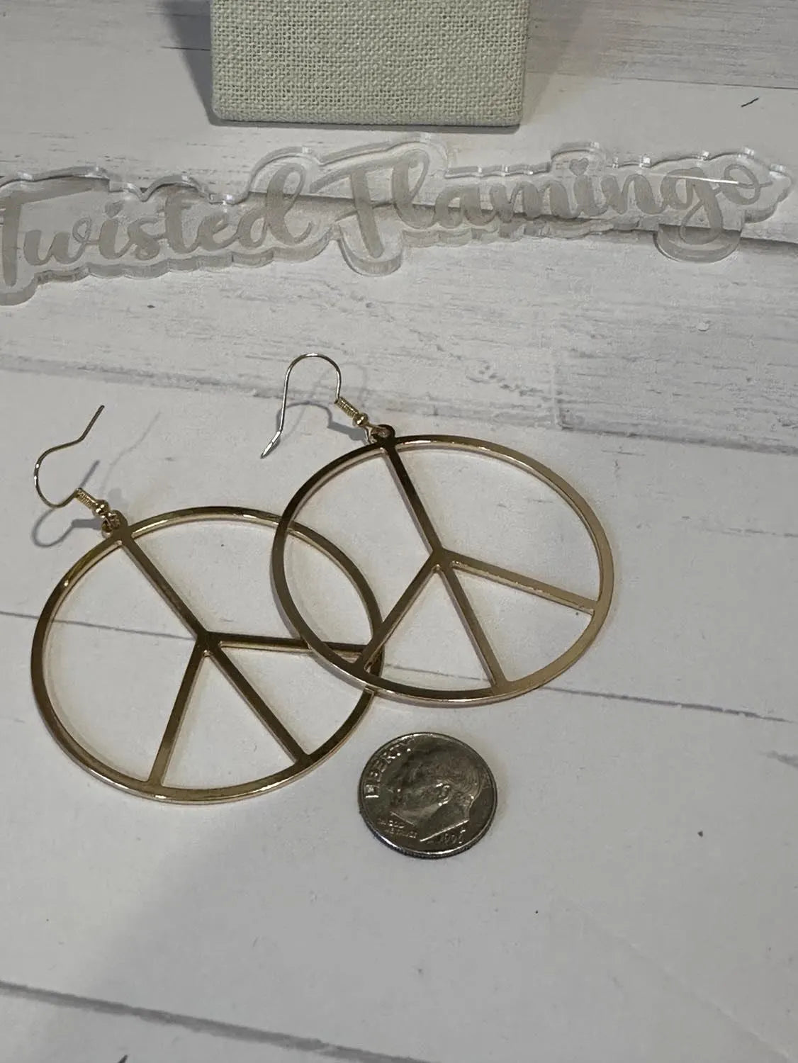 Peace Earrings