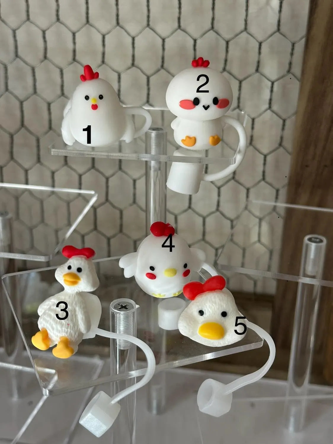 Chicken Straw Toppers