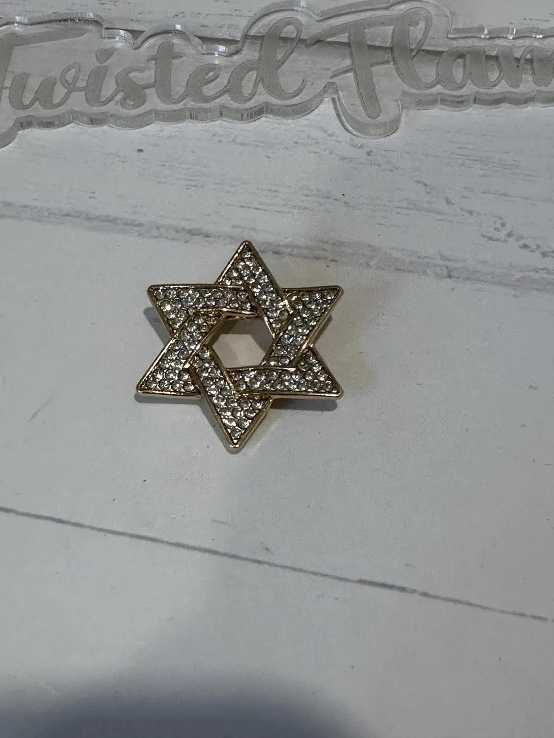 Star of David Brooch