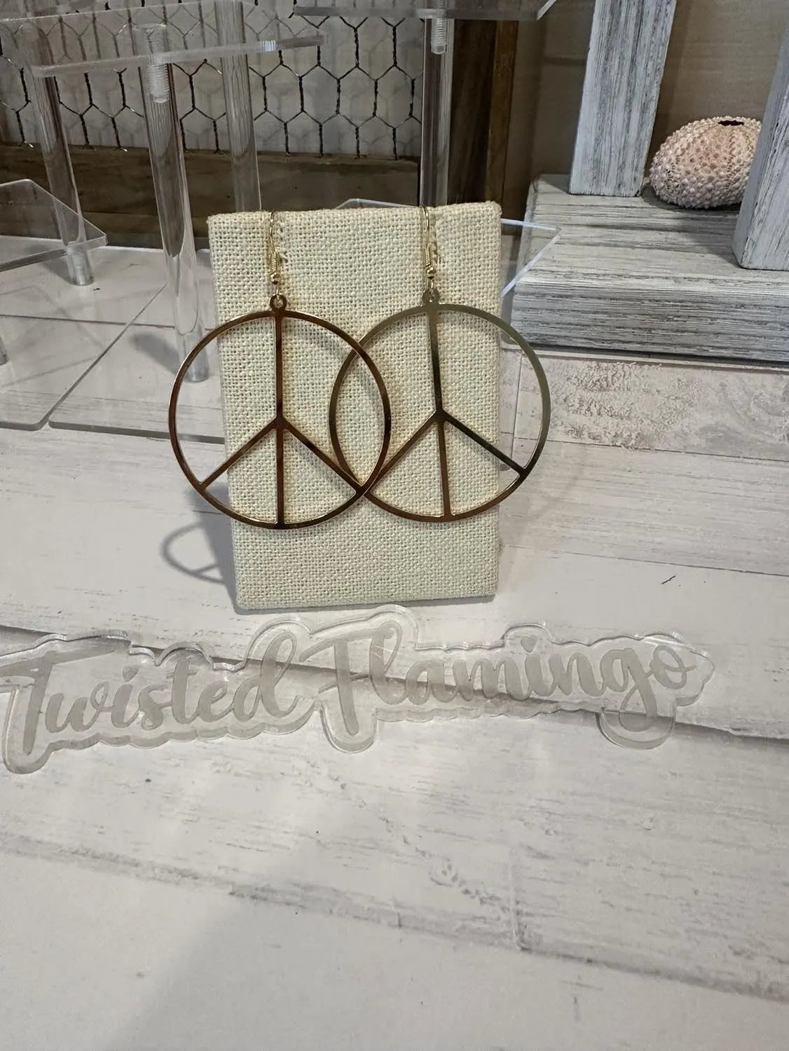 Peace Earrings