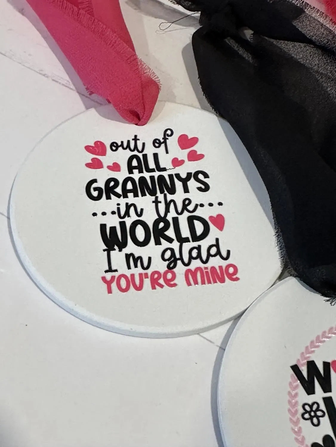 Grandparent Ceramic Ornaments