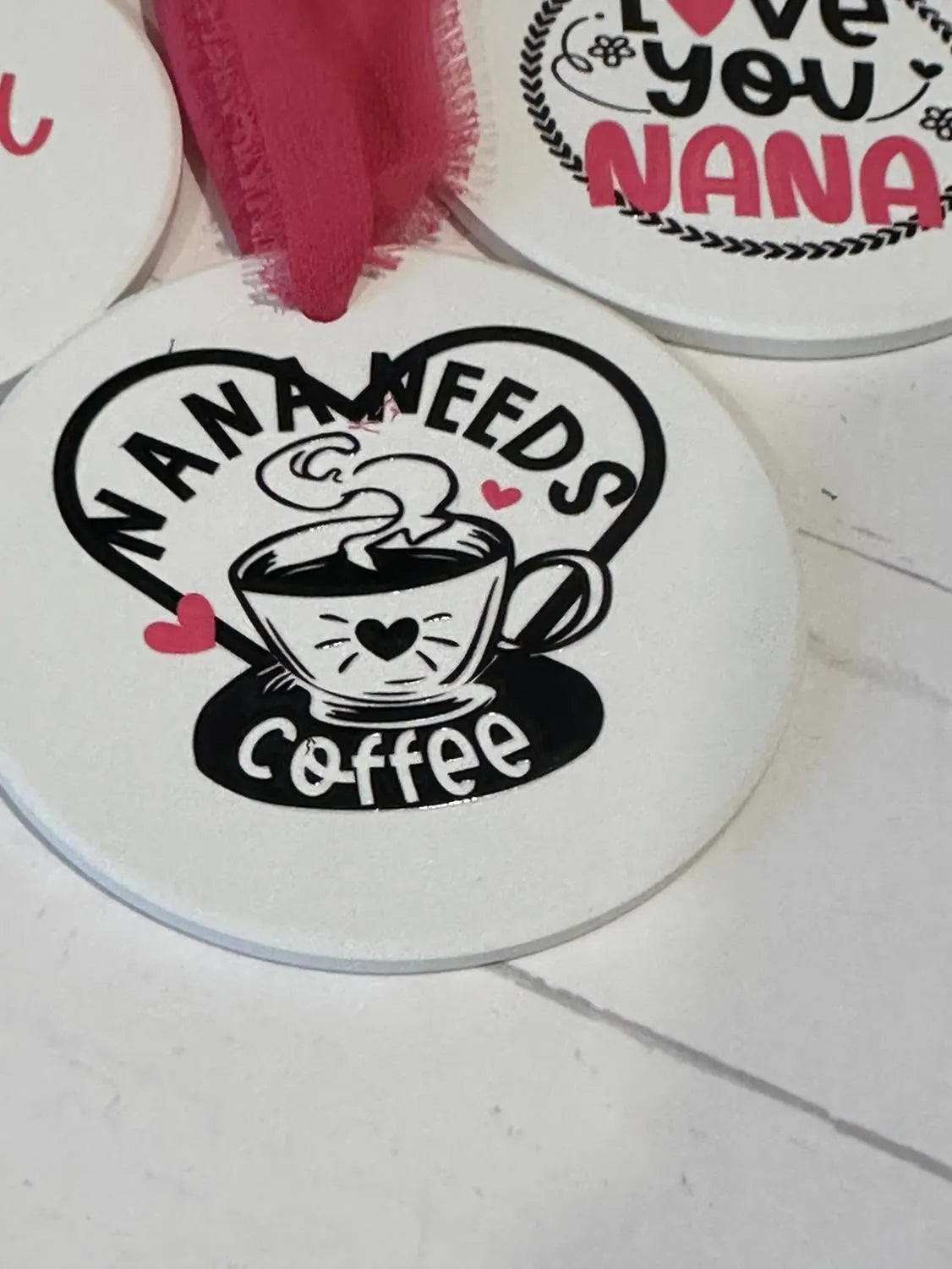 Grandparent Ceramic Ornaments