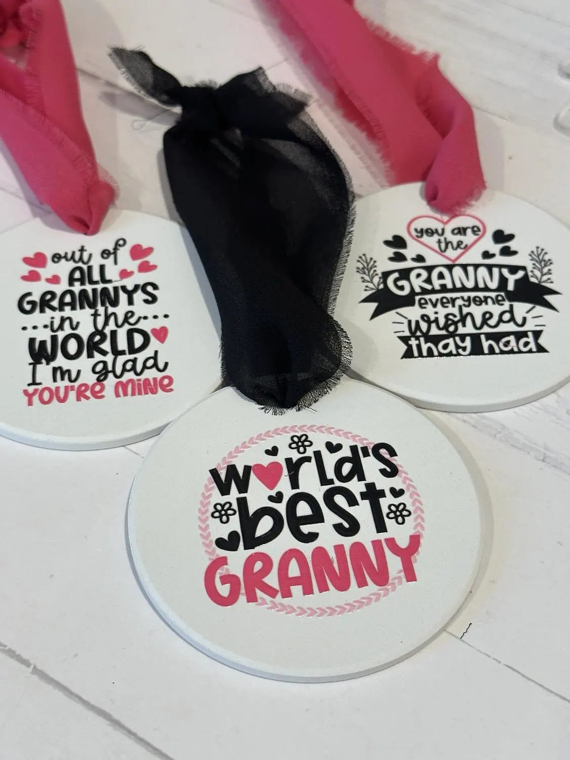 Grandparent Ceramic Ornaments