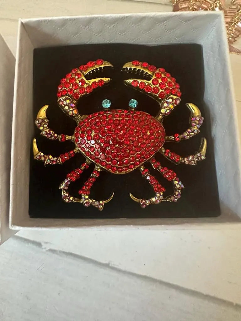 Crab Brooch