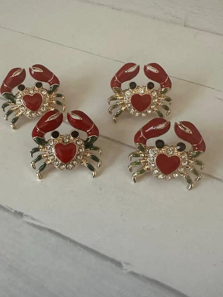 Crab Stud Earrings