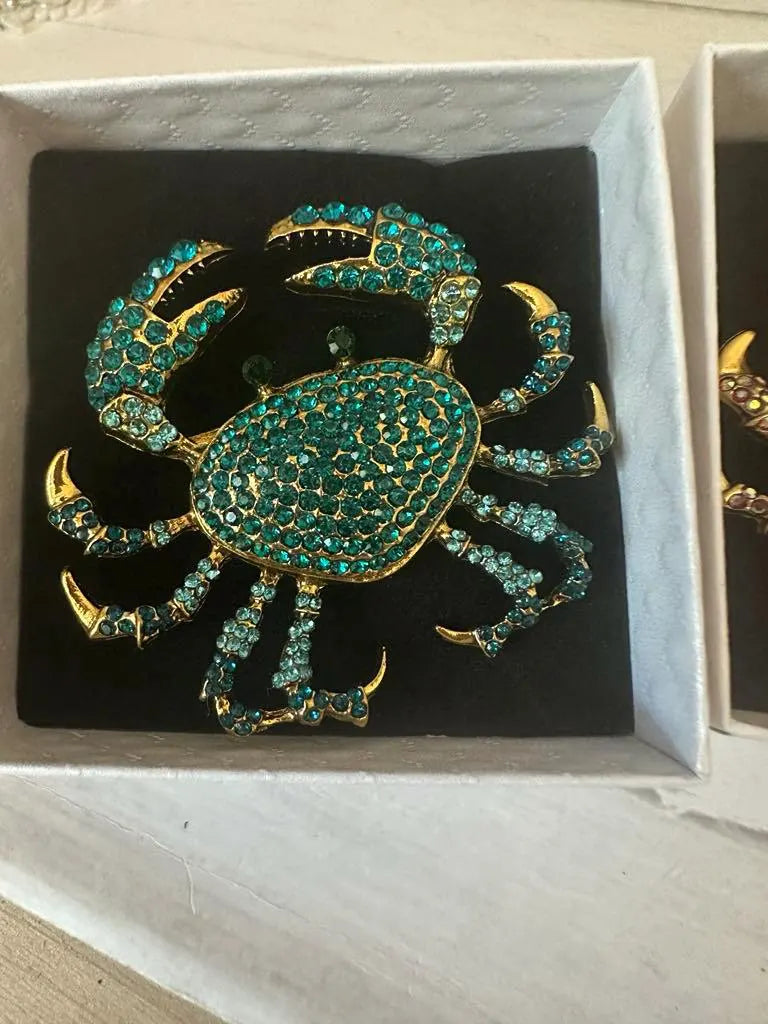 Crab Brooch