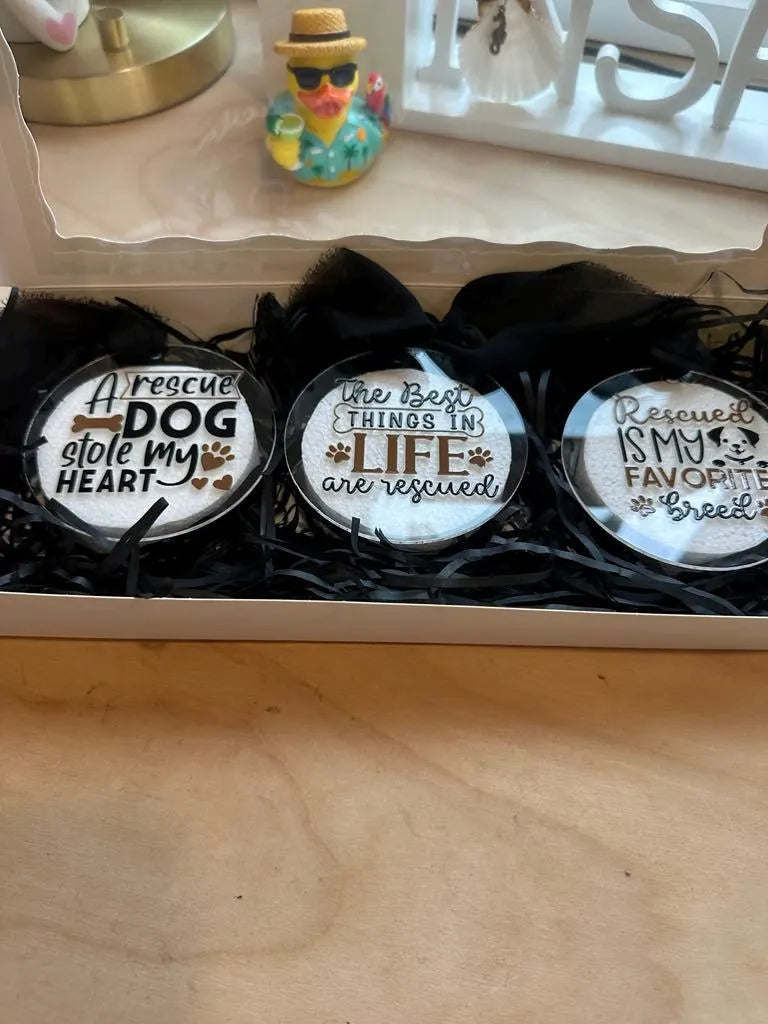 Dog Rescue Ornaments