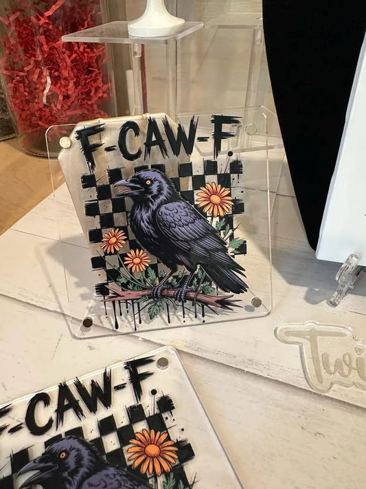 F-Caw-F Crow Magnet