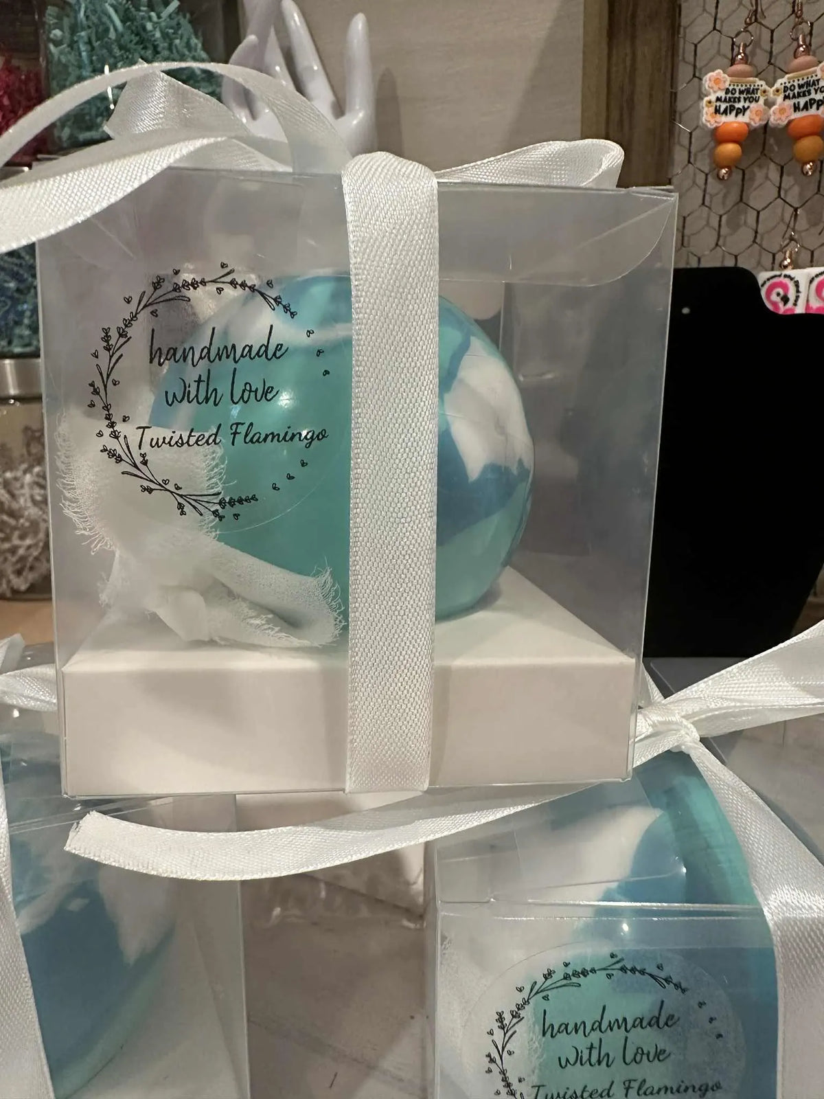 Beach Swirl Ornaments