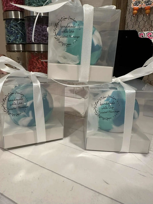 Beach Swirl Ornaments