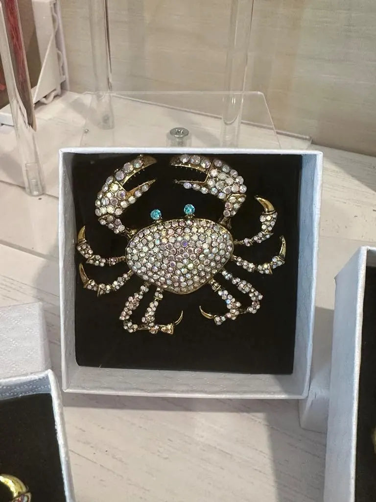 Crab Brooch