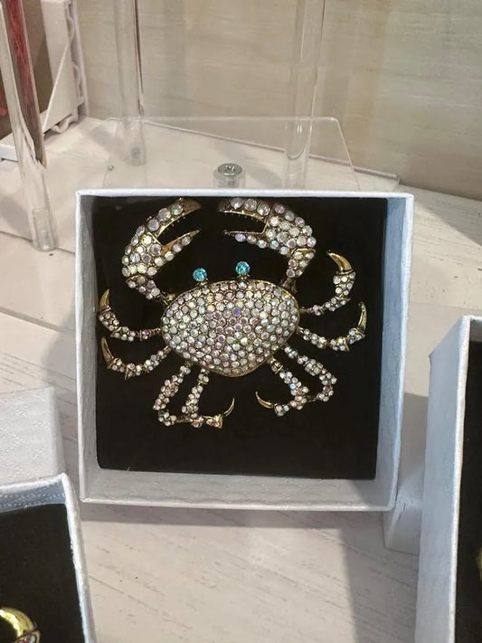 Crab Brooch