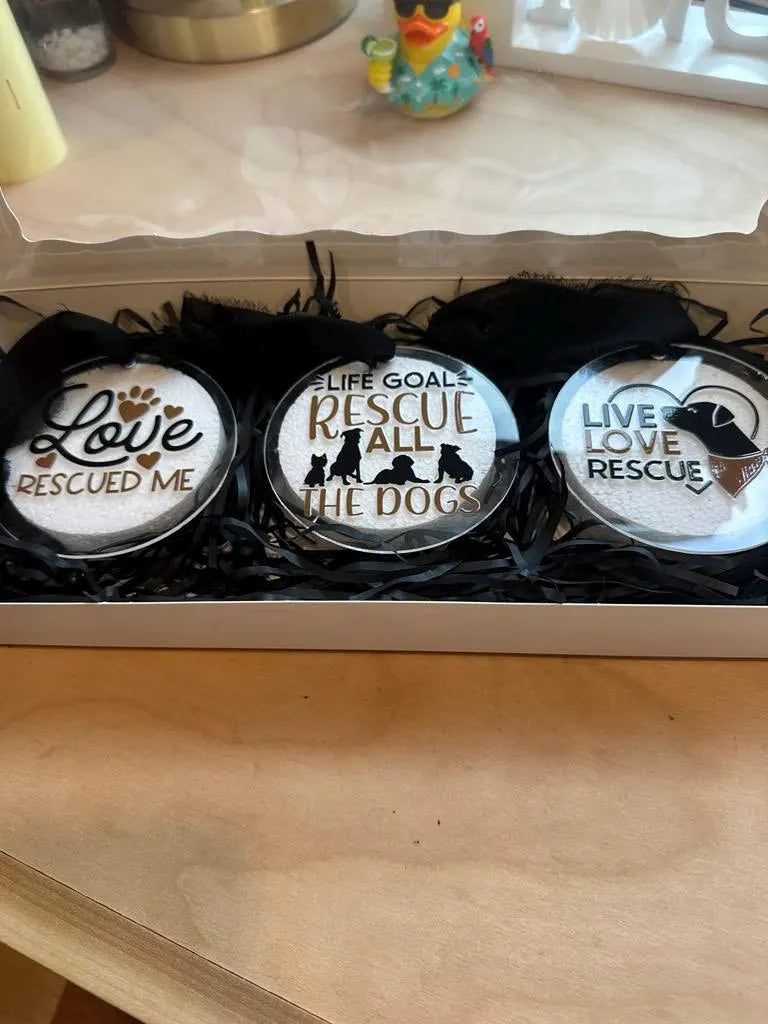 Dog Rescue Ornaments