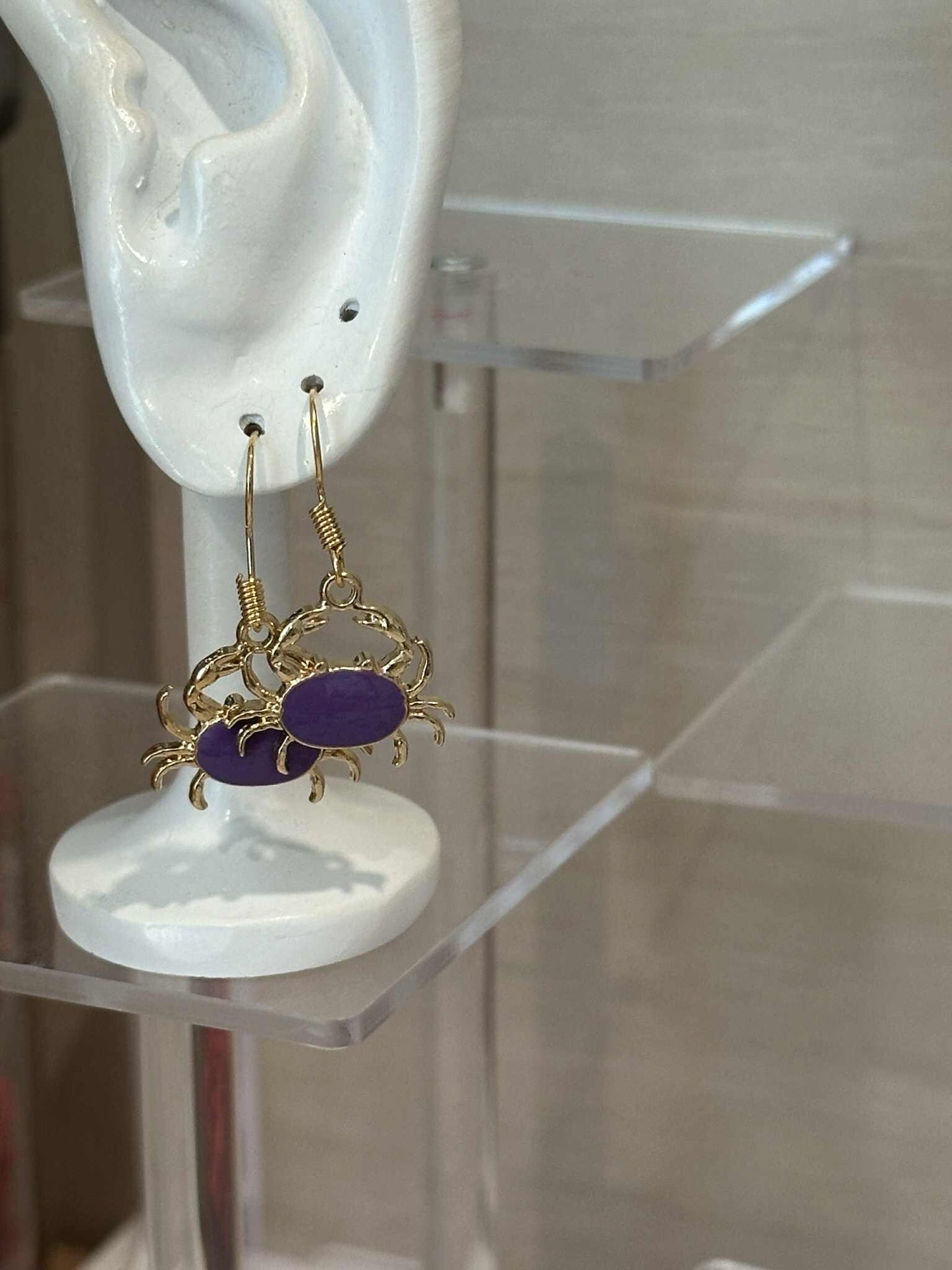 Crab Earrings