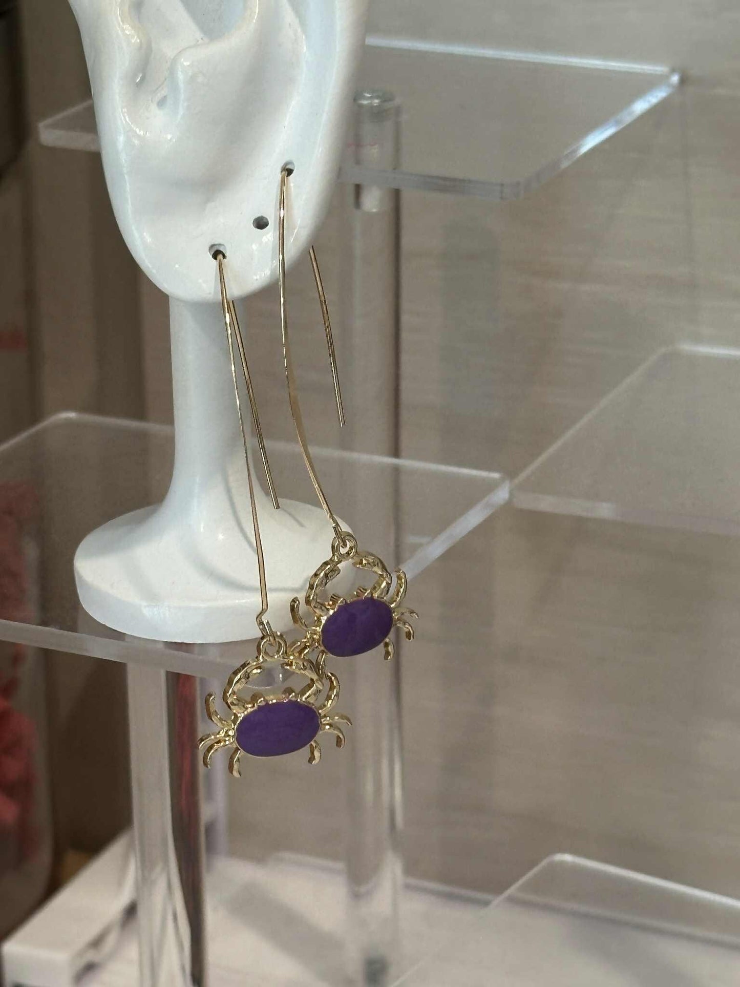 Crab Earrings