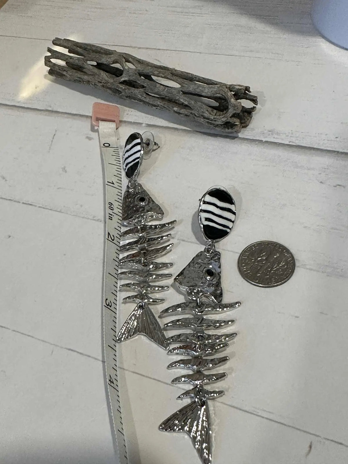 Fish Bone Earrings