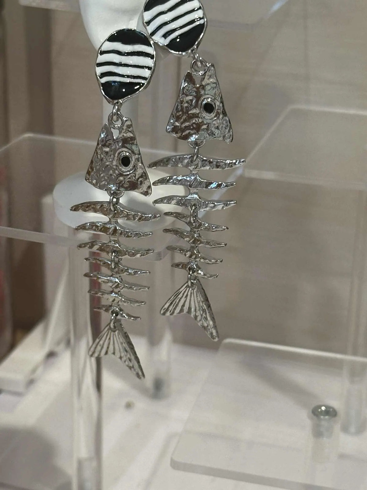 Fish Bone Earrings