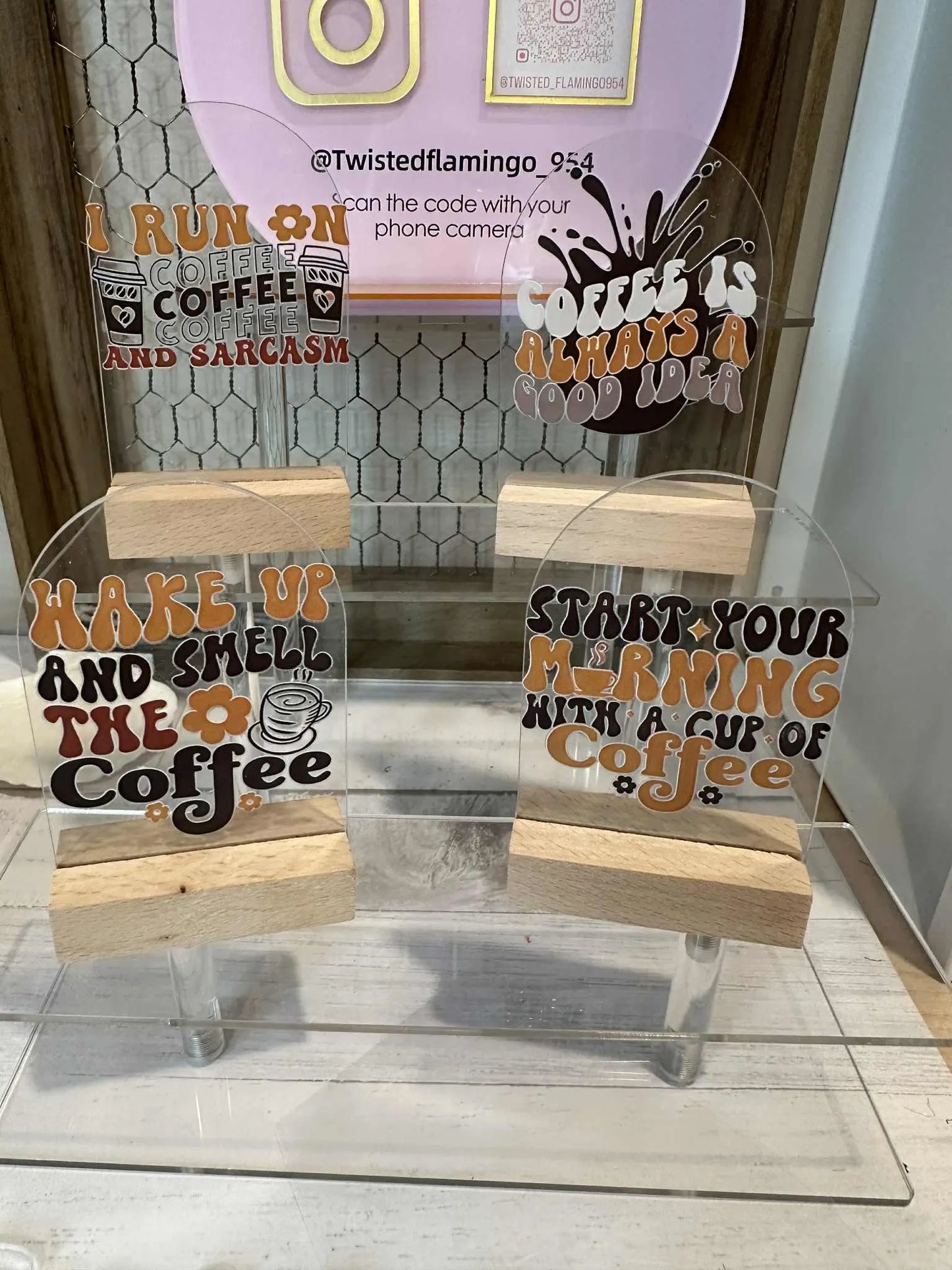 Coffee Themed Signs