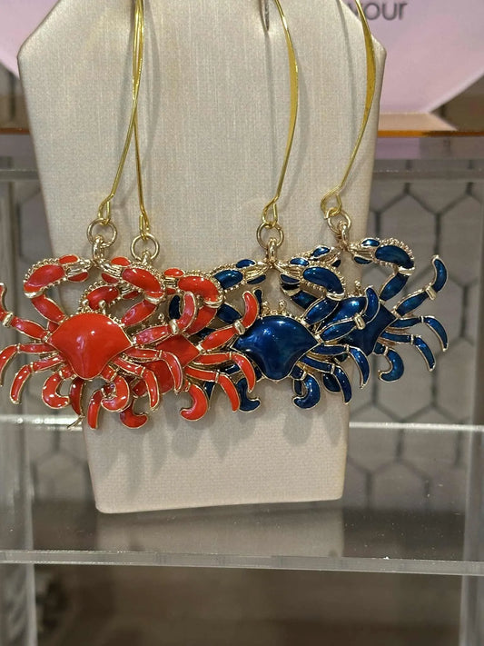 Crab Earrings