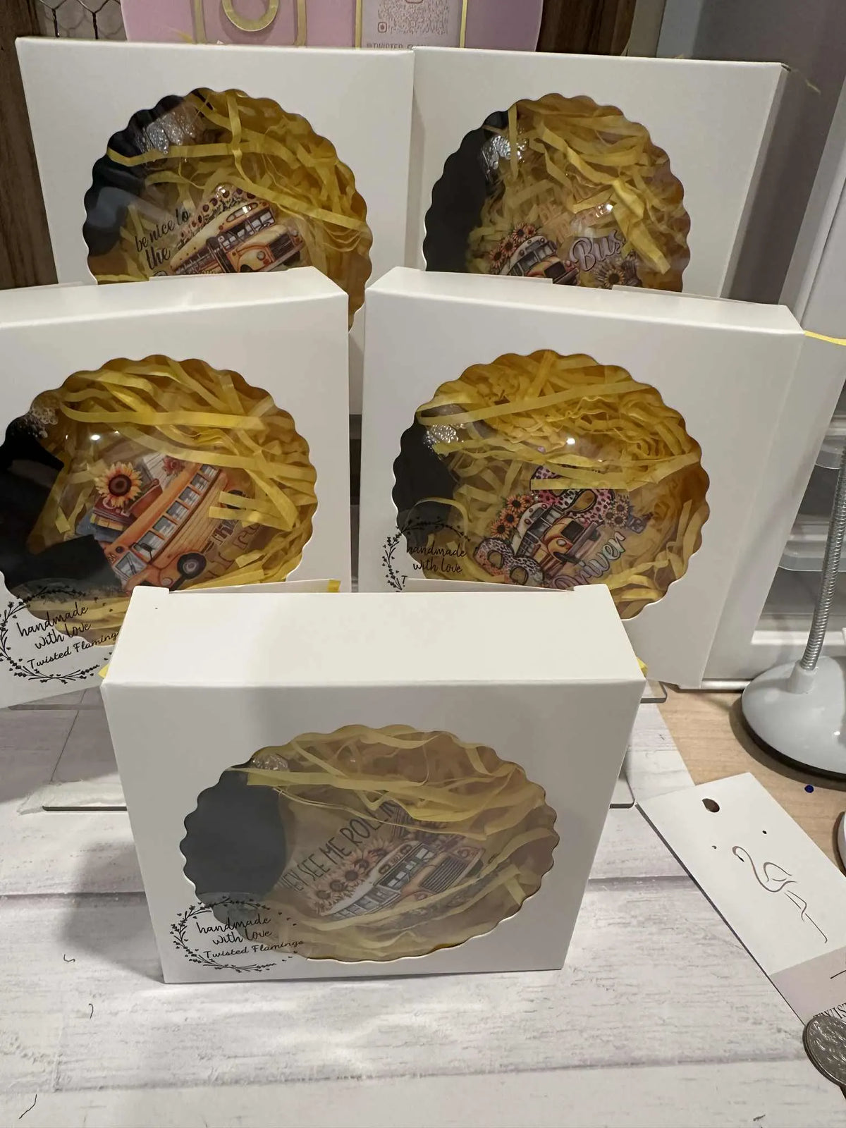 Bus Driver Ornaments