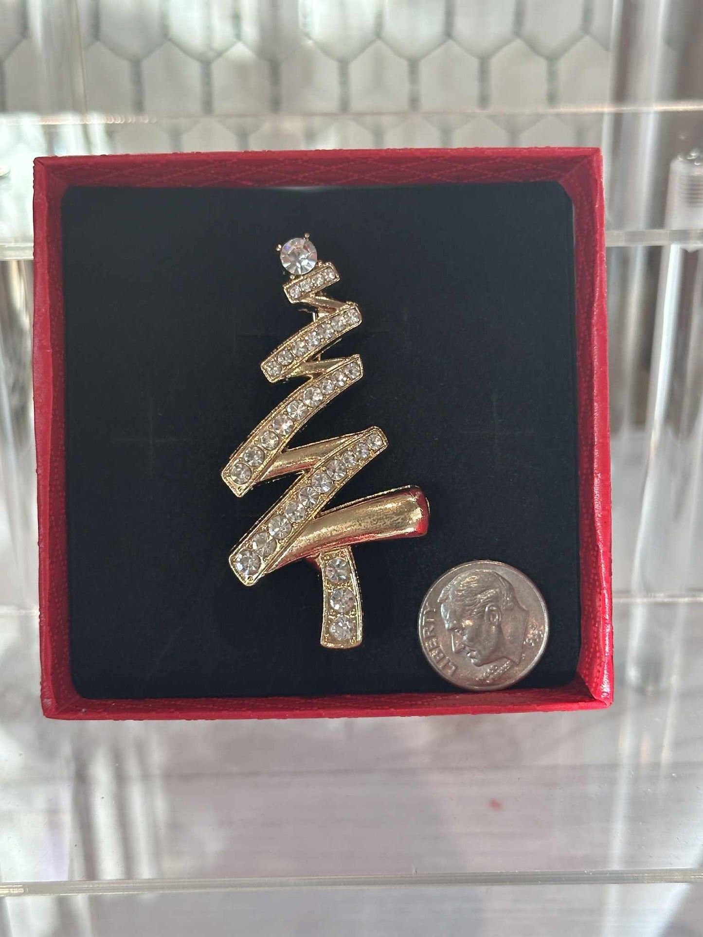 Christmas Tree Brooch