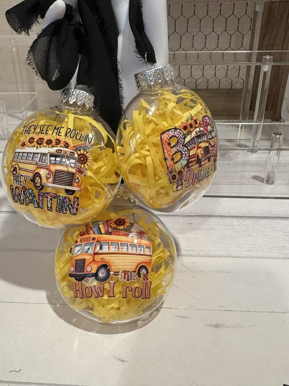 Bus Driver Ornaments