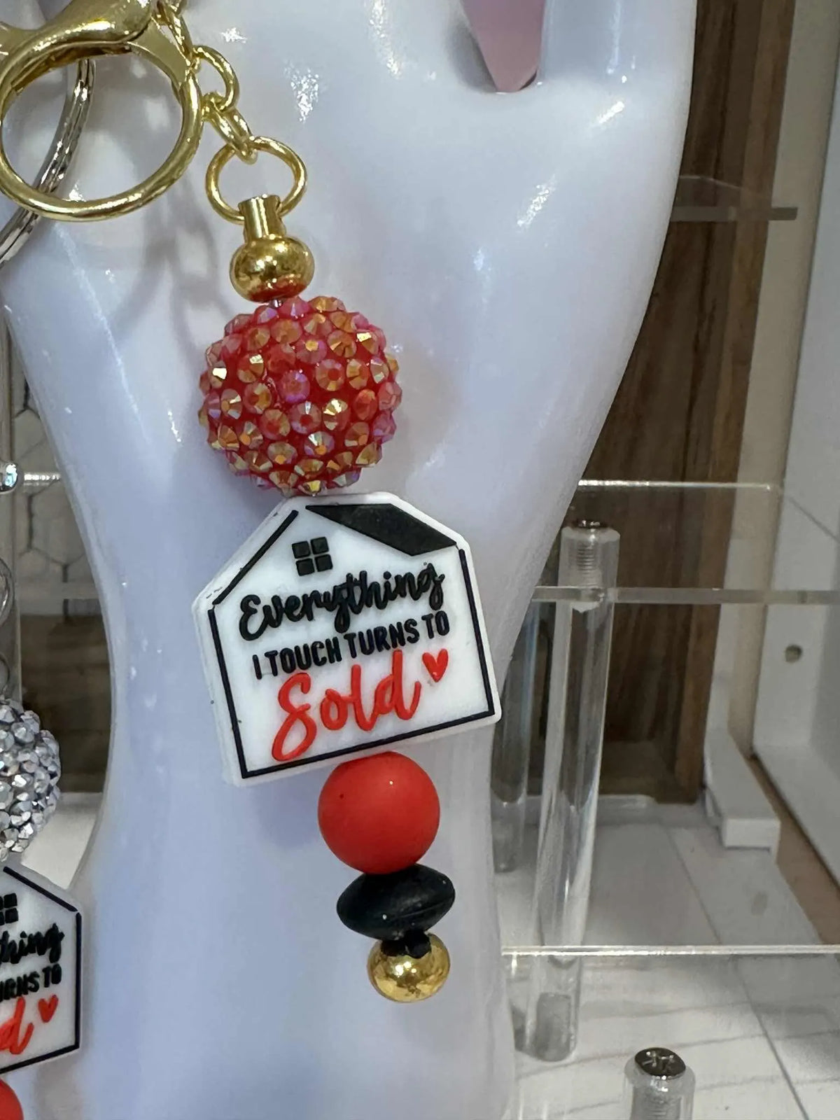 Realtor Keychain Clips