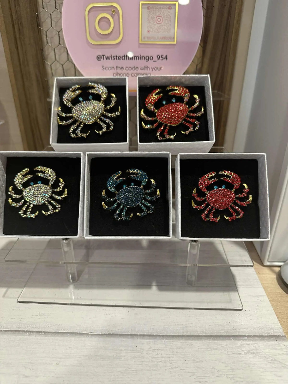 Crab Brooch