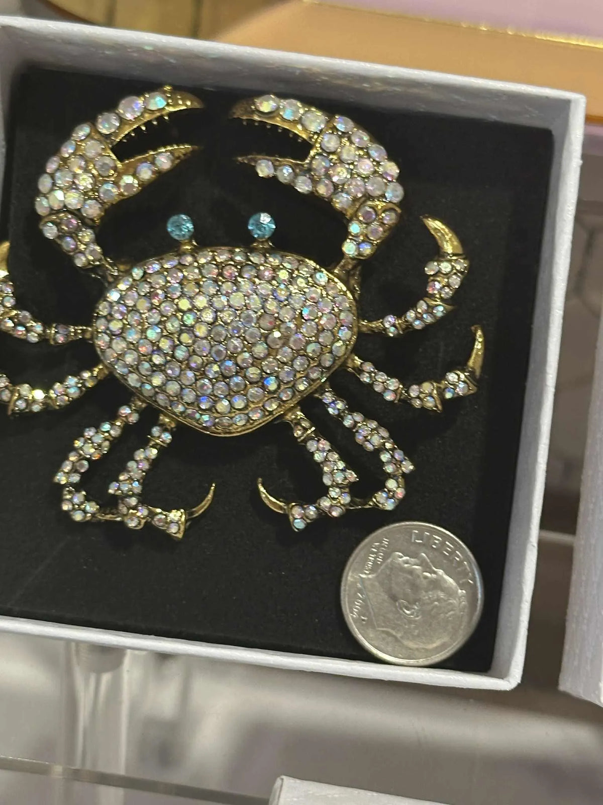 Crab Brooch