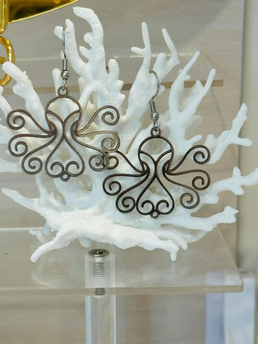 Octopus Earrings