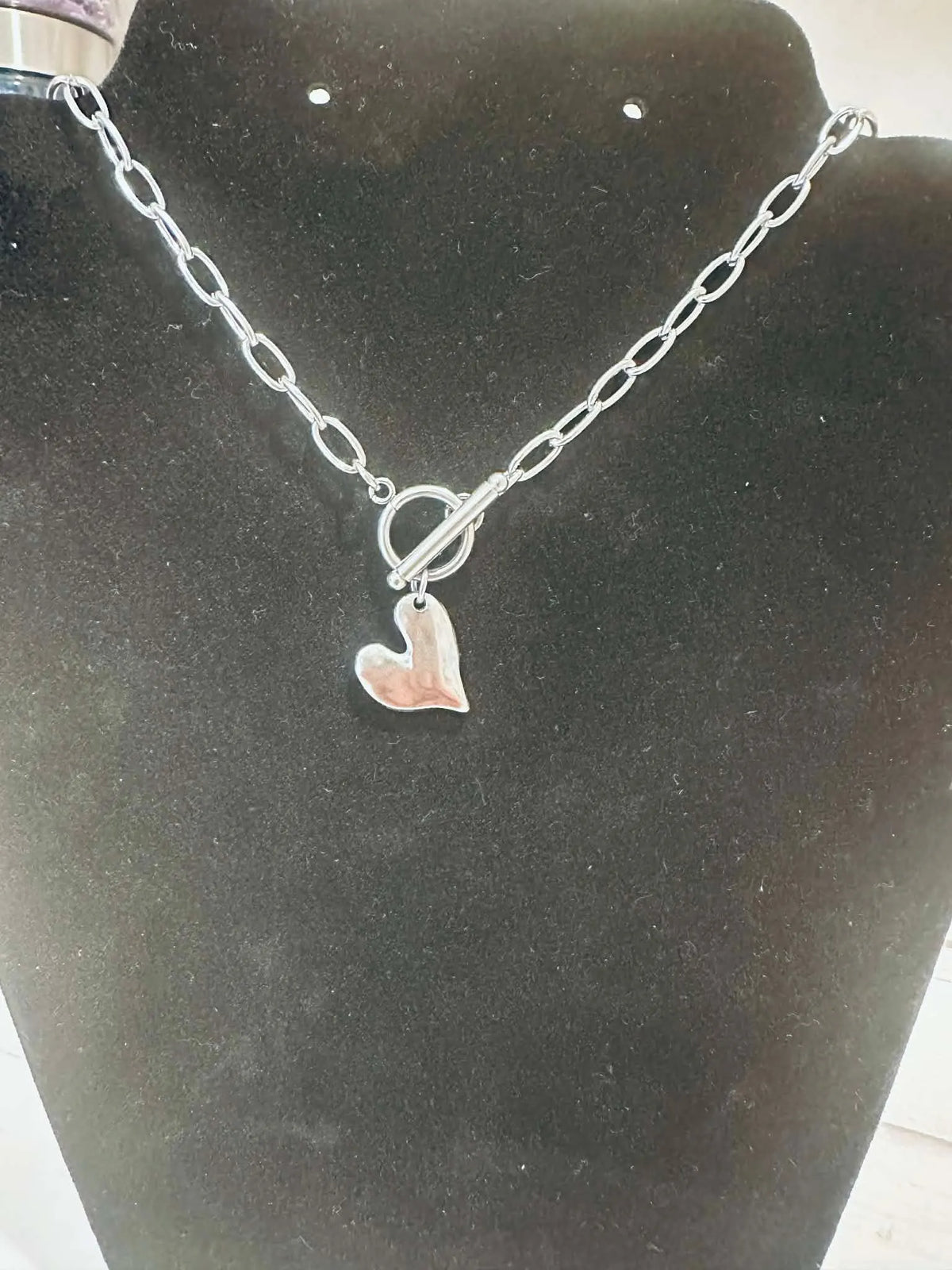 Heart Toggle Necklace