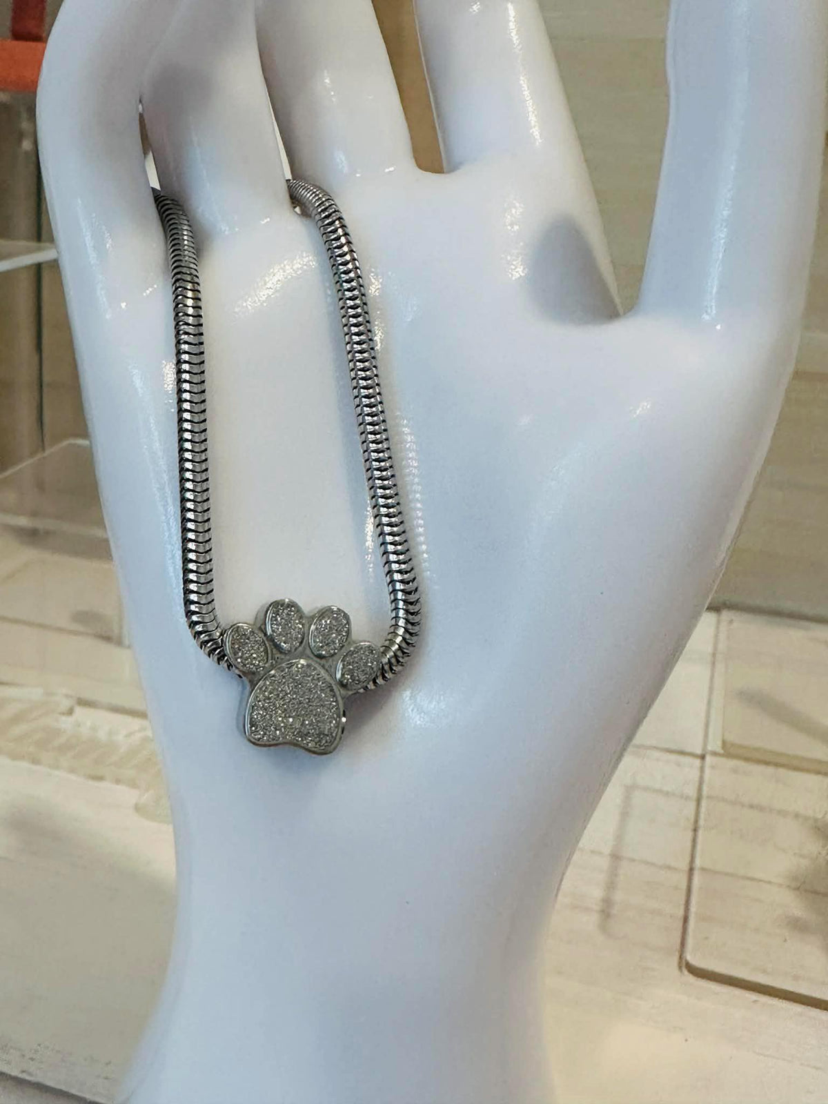 Paw Cremation Bracelet