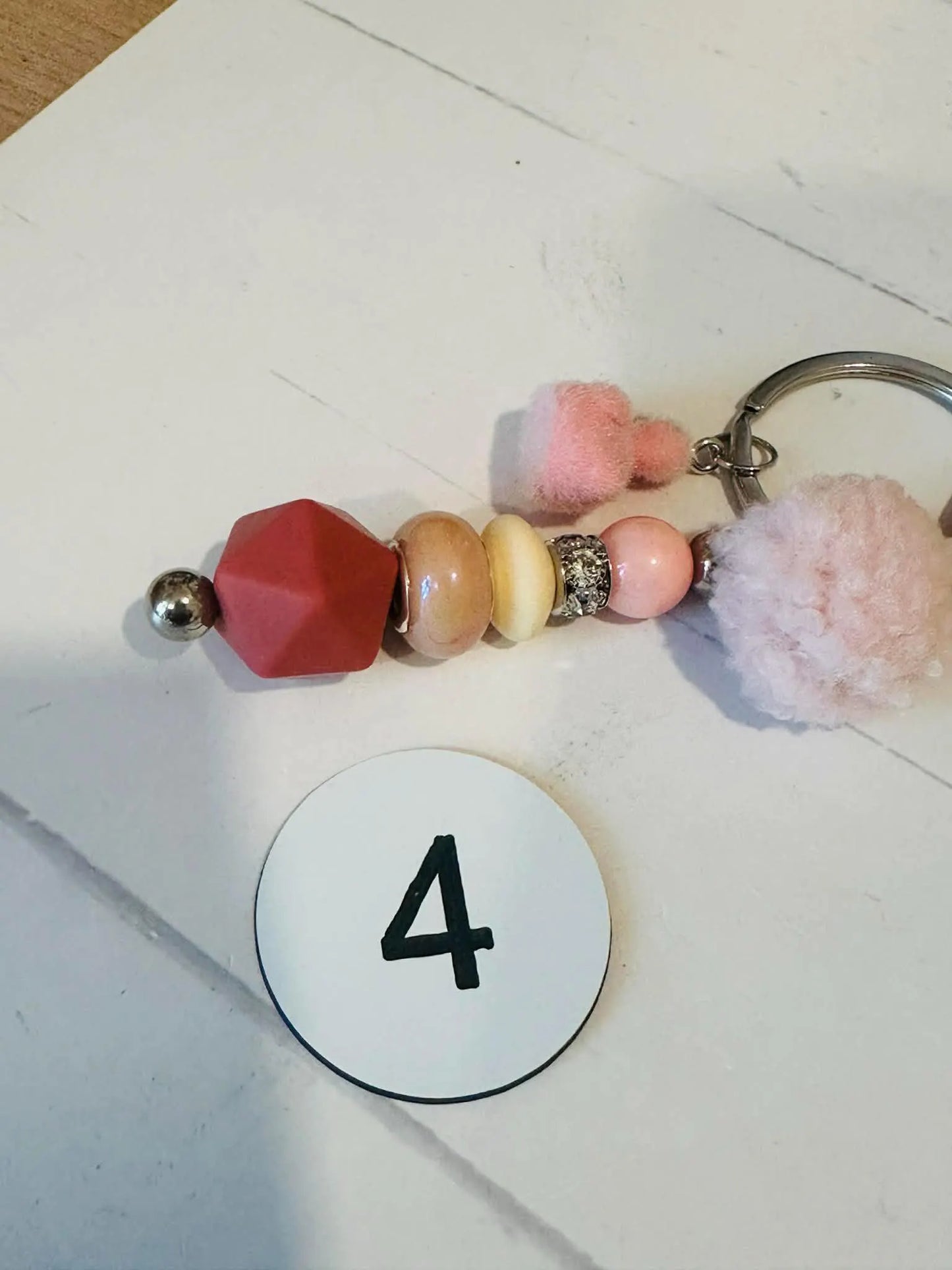 Zero Flocks Flamingo Key Fob