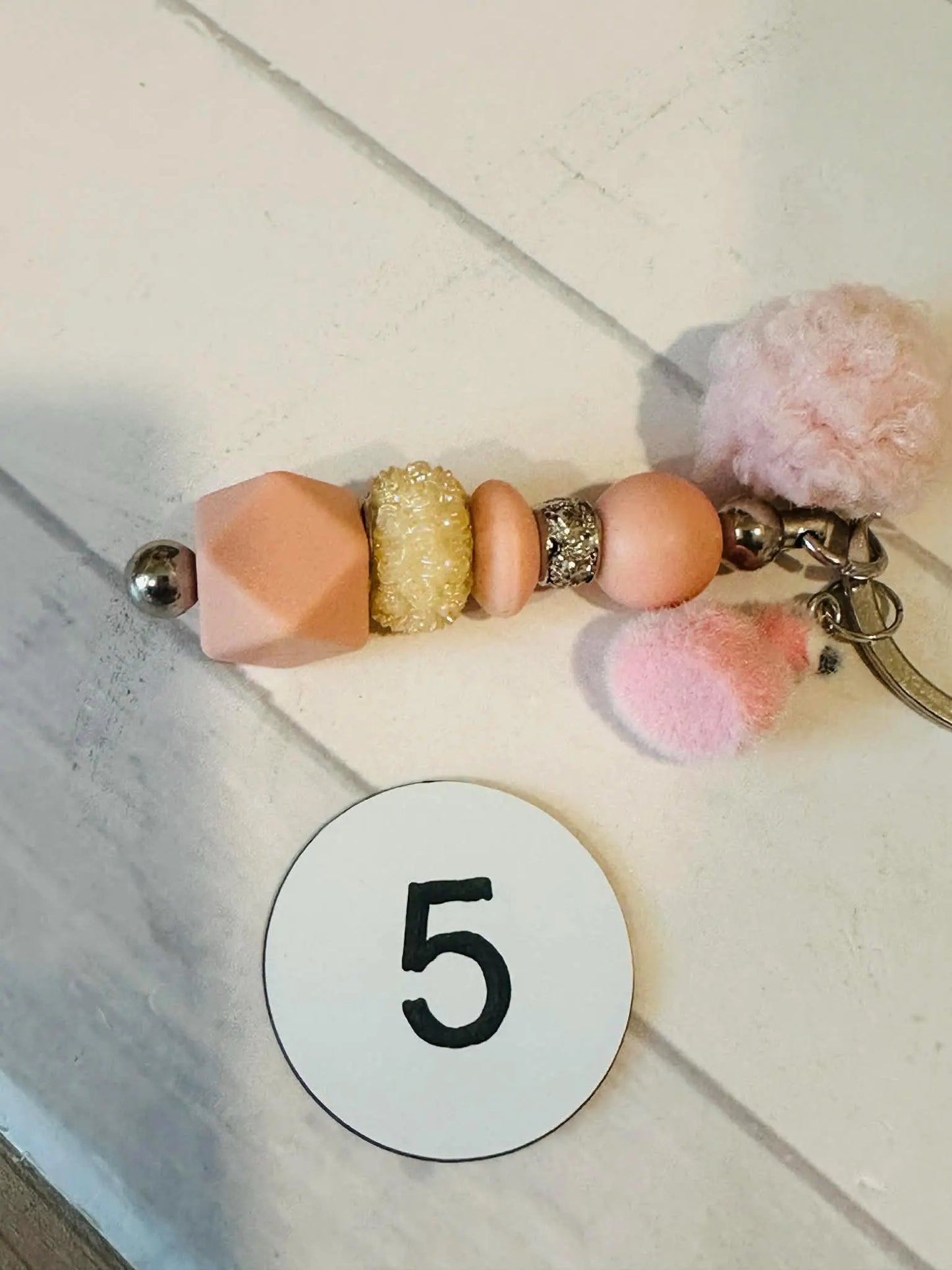 Zero Flocks Flamingo Key Fob