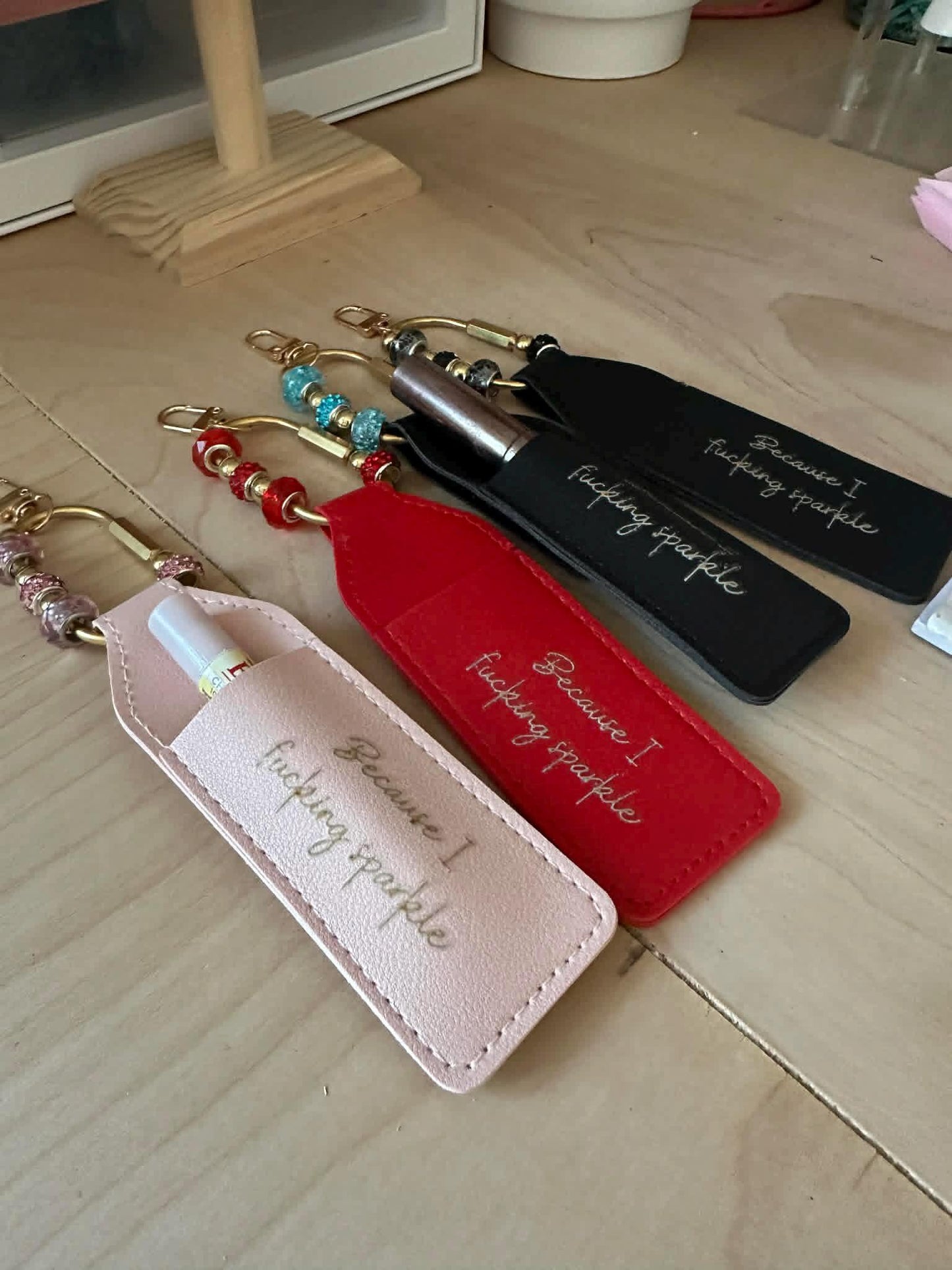 Lip Balm Holder Carabiners